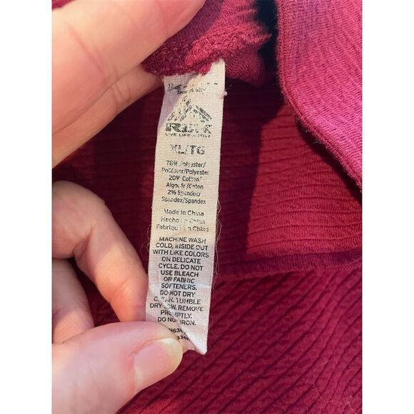 RBX Active Women's XL Maroon Cowl Neck Pullover Sweater Long Sleeve - Picture 10 of 11